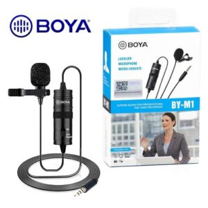 Boya BY-M1 Lavalier Microphone 100% (Original)